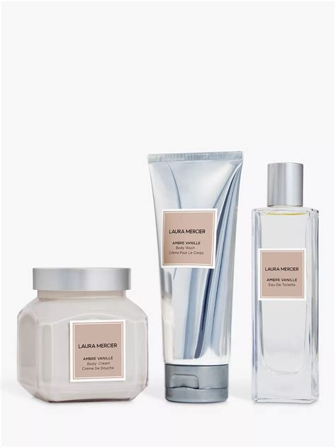 laura mercier ambre vanille set.